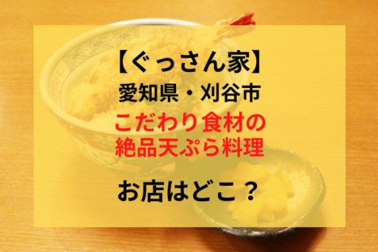 刈谷の 天ぷら杉 絶品の天丼テイクアウトは お店情報 アクセス 駐車場まとめ ぐっさん家 Bqさんぽ